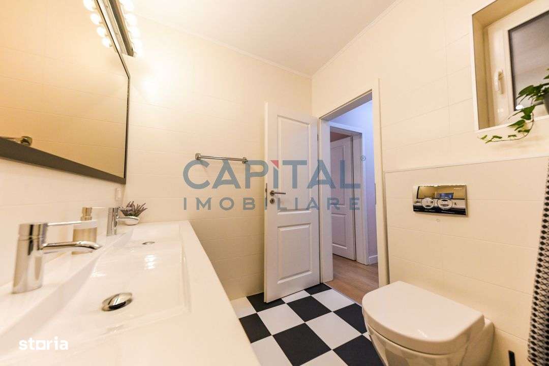 Comision 0%! 3 camere decomandate 80 mp, 1 balcon, 2 bai, etaj 1, Cent - Imagine principală: 5/9