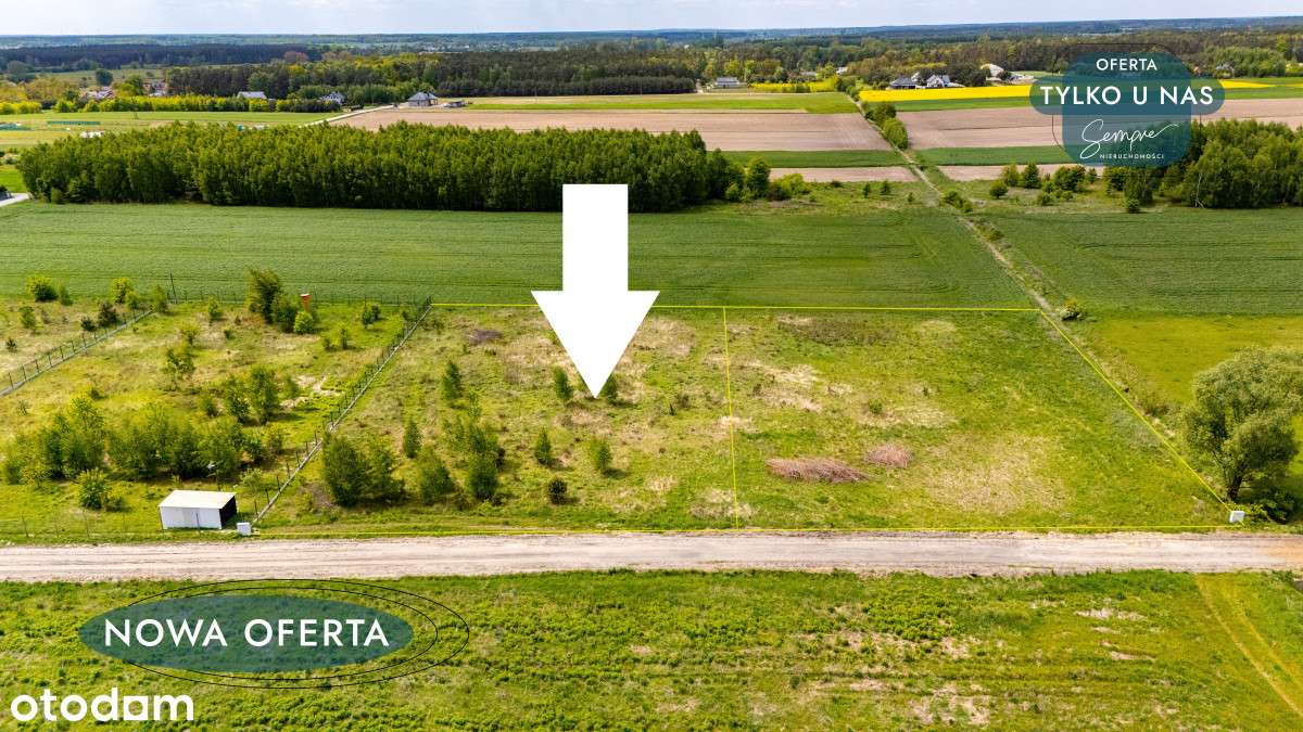 Działka 3000mk Kazimierz blisko szkoły - Pełny obrazek: 3/10