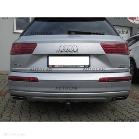 Carlig de remorcare pentru Audi Q8 - SUV - sistem vertical cu cheie - din 10.2018/- - 7