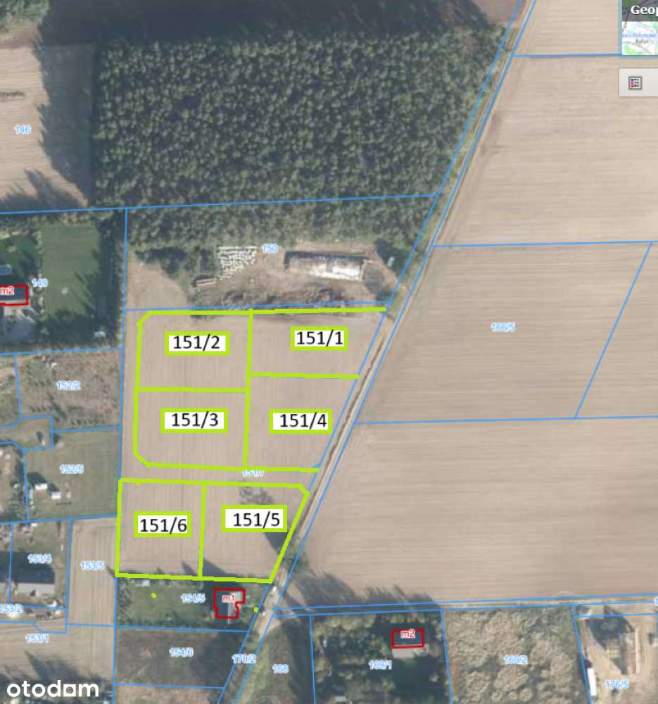 Działki budowlane w Niesłabinie-0