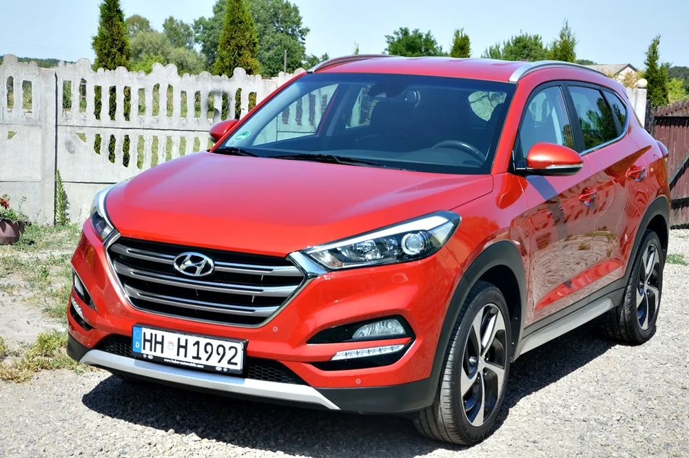 Hyundai Tucson III blue 1.7 CRDi 2WD DCT Passion 2017