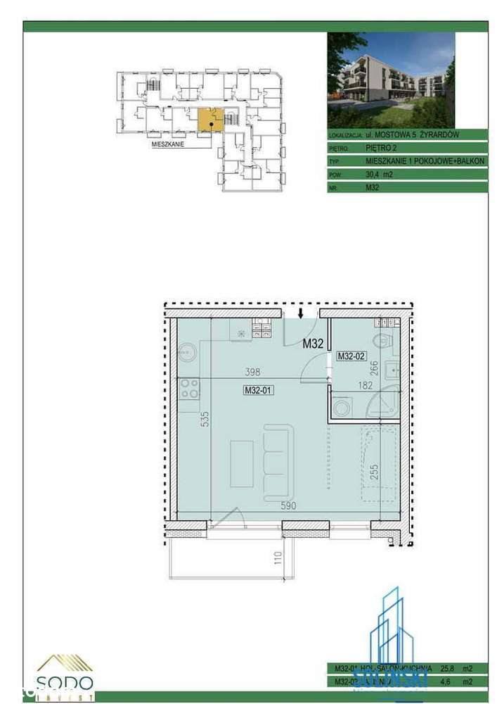 Nowe mieszkania os. Żeromskiego - Pełny obrazek: 4/4