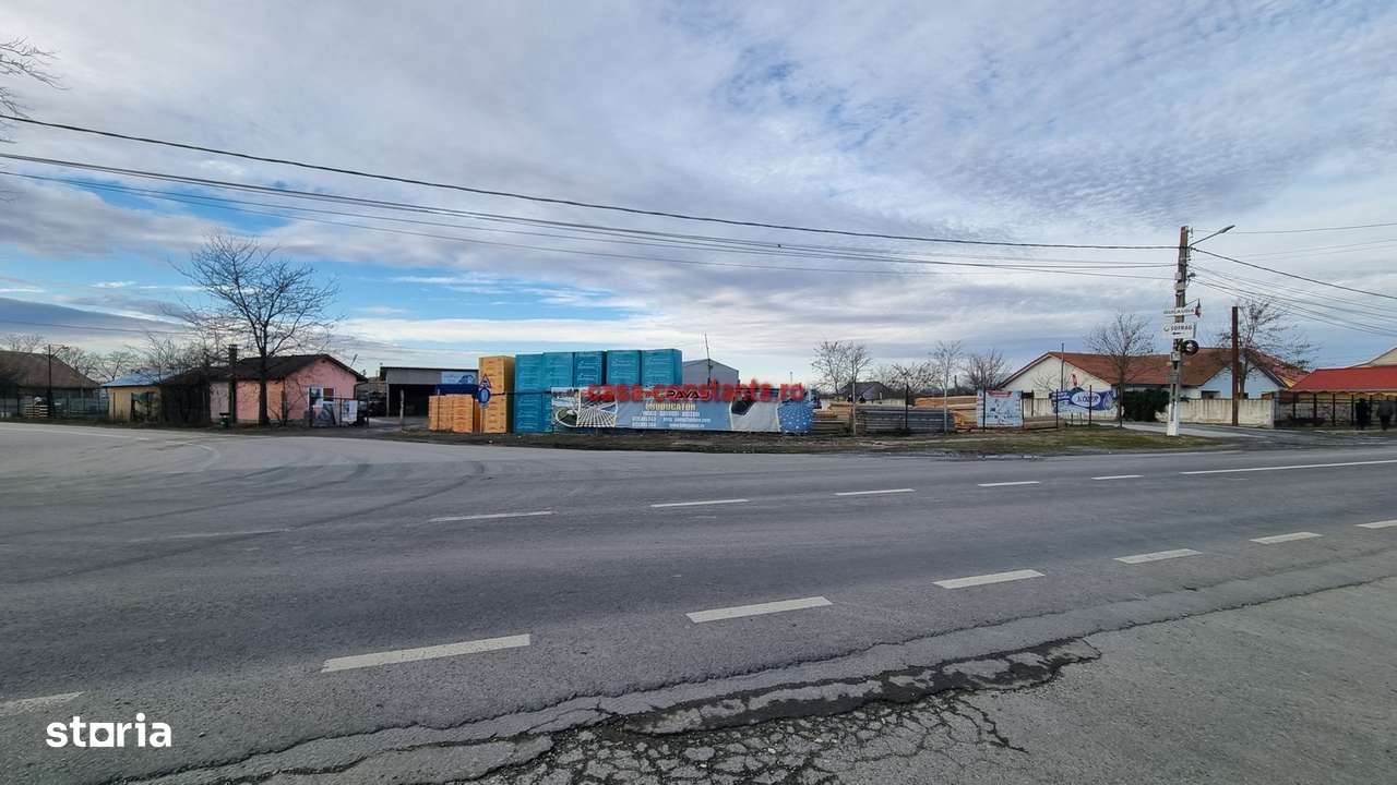 Teren intravilan 4444 mp - Topraisar – Intersectia DE675  cu DJ391-2