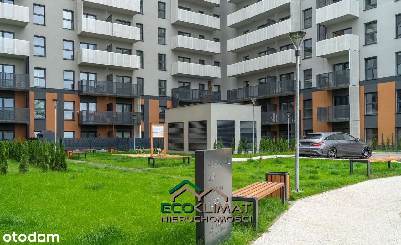 3 pokoje, M4 wykończone Argentum Srebrzyńska 12  parter OGRÓDEK-17