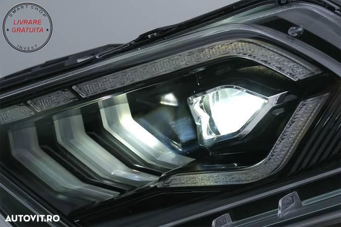 Faruri Full LED Ford Mustang V (2010-2014) cu Semnal Dinamic Secvential- livrare gratuita - 17