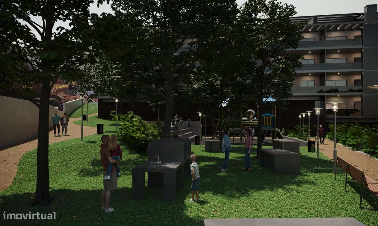 Apartamento T3 em Celeirós: Modernidade e Privacidade-22