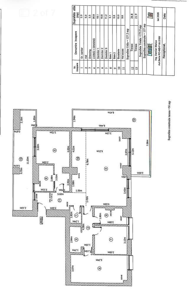 Apartament premium 4 camere | 176 mp | Imobil boutique | Floreasca –-11