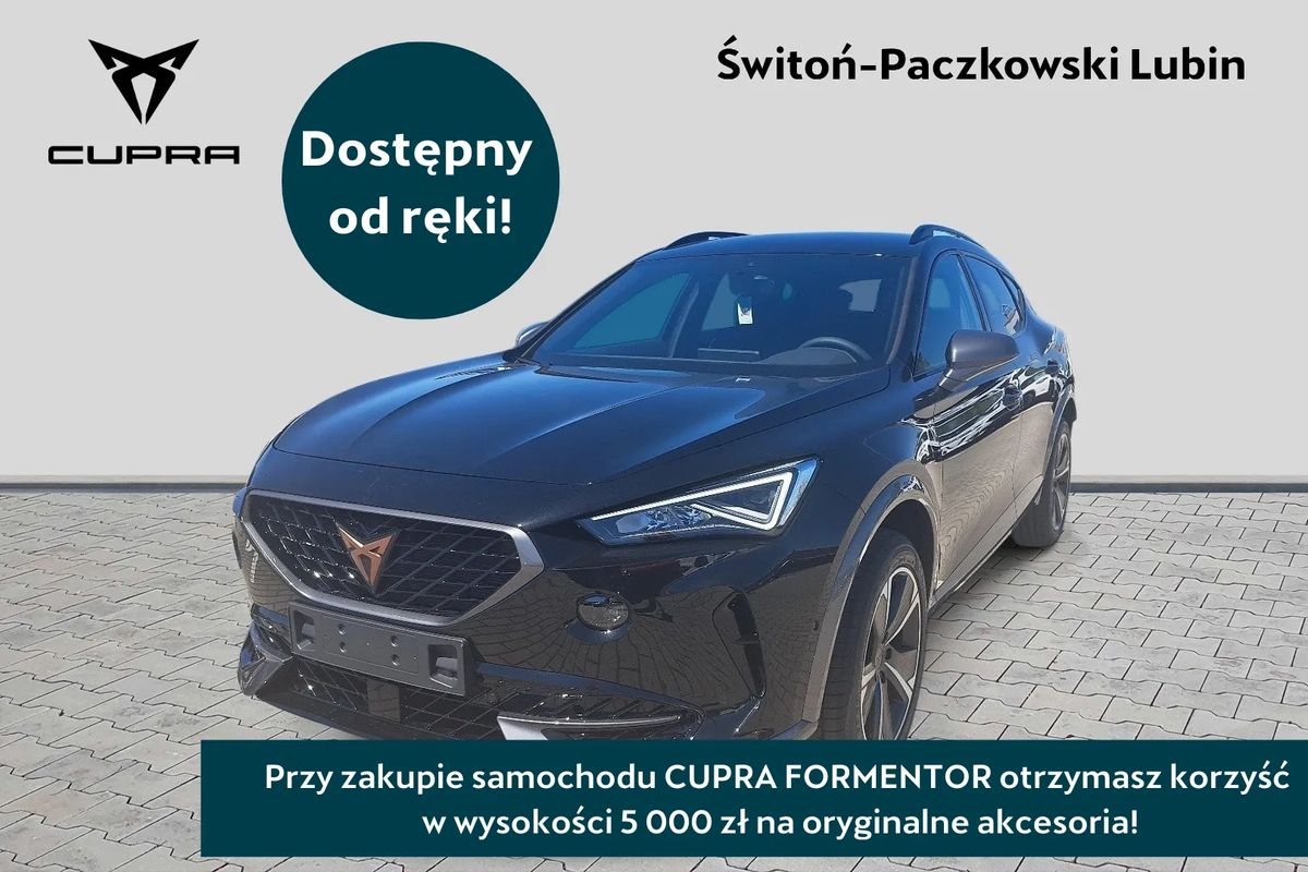 CUPRA Formentor 1.5 TSI 150 KM Manual - Dostępny od ręki!