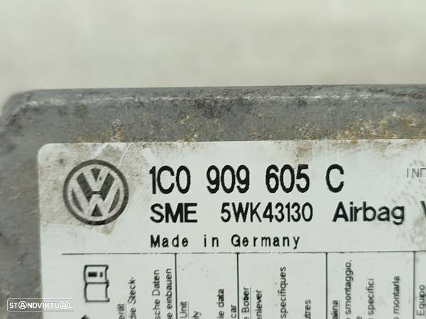 Centralina De Airbag Volkswagen Passat Variant (3B6) - 7