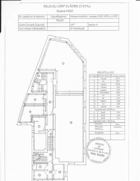 Casa 430m^2 si curte in Centrul Bucurestiului - Imagine principală: 4/8