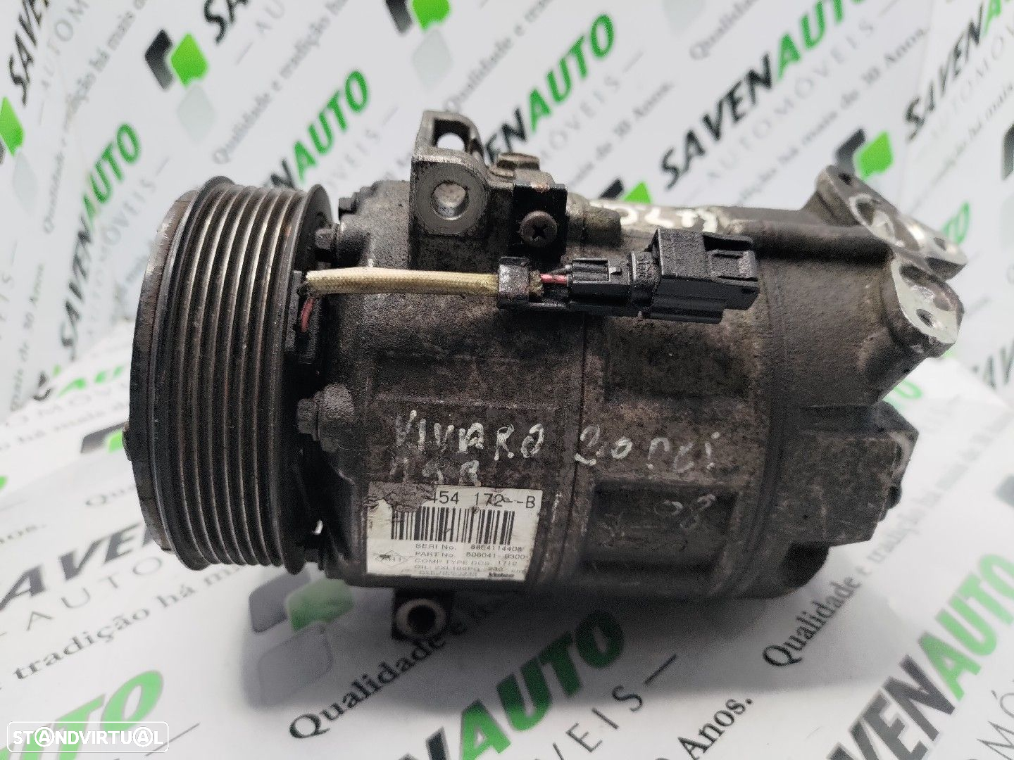 Compressor Ar Condicionado Opel Vivaro A Caixa (X83) - 2