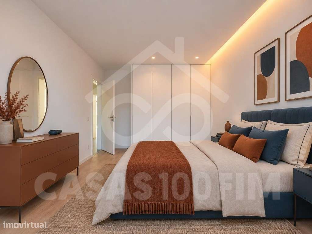 Apartamento T3 em Condomínio Fechado com Piscina-8