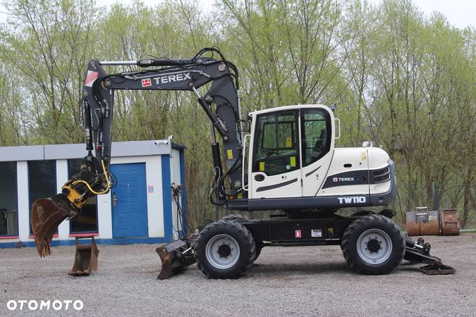 Terex TW110 Rototilt 2Łyżki Sprowadzony Super Stan - 3