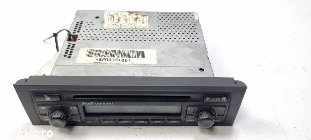 RADIO AUDI A3 8P 8P0035186 - 1