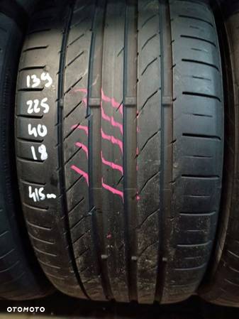 225/40R18 139 CONTINENTAL SPORTCONTACT 5. 5mm - 2