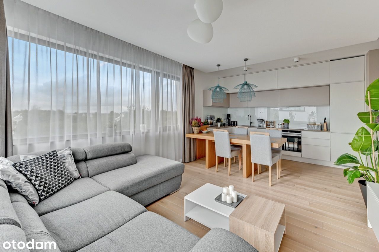 Komfortowy apartament penthouse z widokiem na morz