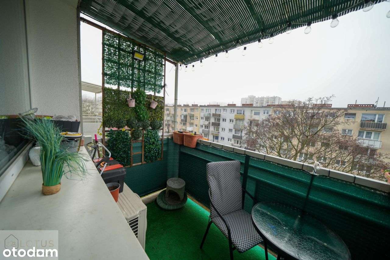 Funkcjonalne 2pokoje+duży balkon–spokojna okolica!-12