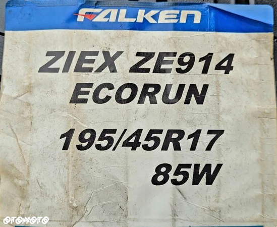 1x Falken Ziex ZE914 Ecorun 195/45R17 85W L203A - 5