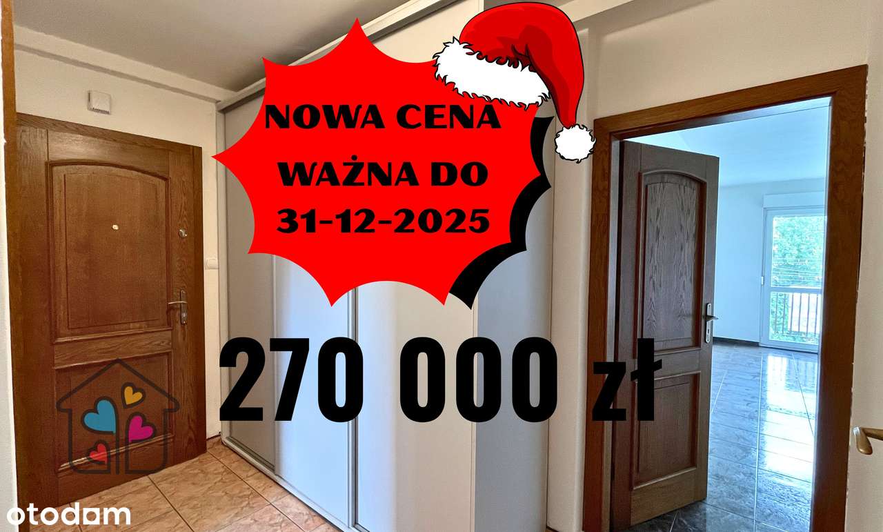 OFERTA ŚWIĄTECZNA !!!  mieszkanie w Kluczborku 3 pokoje 52,60 m2-0
