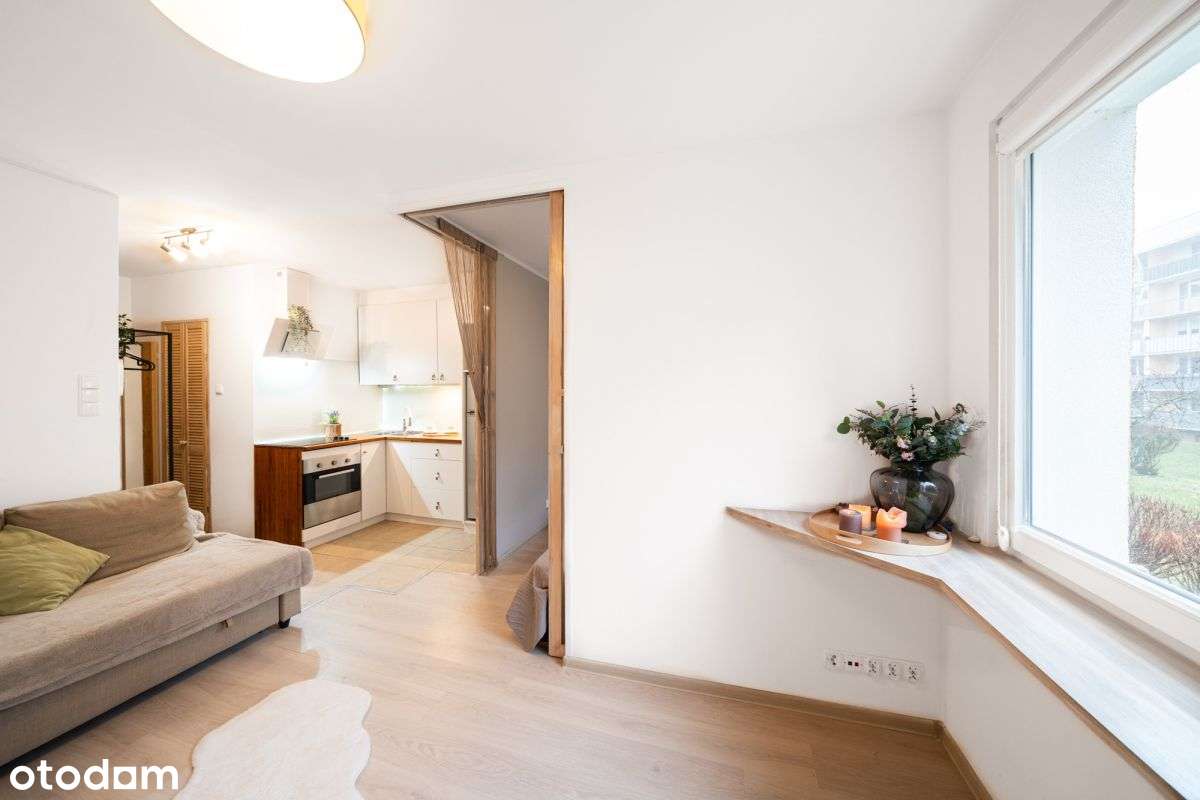 funkcjonalna kawalerka z sypialnią i garderobą!-14