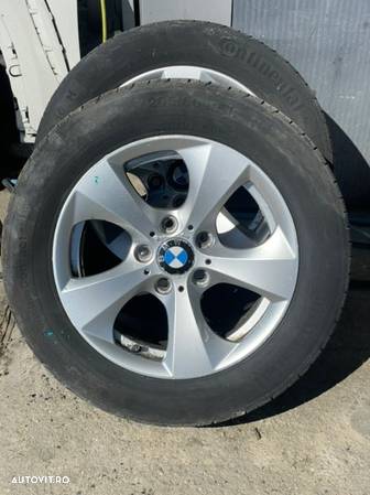 roata janta R16 205 60 bmw seria 3 F30 F31 e90 e91 seria 1 e87 e81 Style 306 anvelopa de vară este din aliaj ușor dur aluminiu este originala bmw - 1