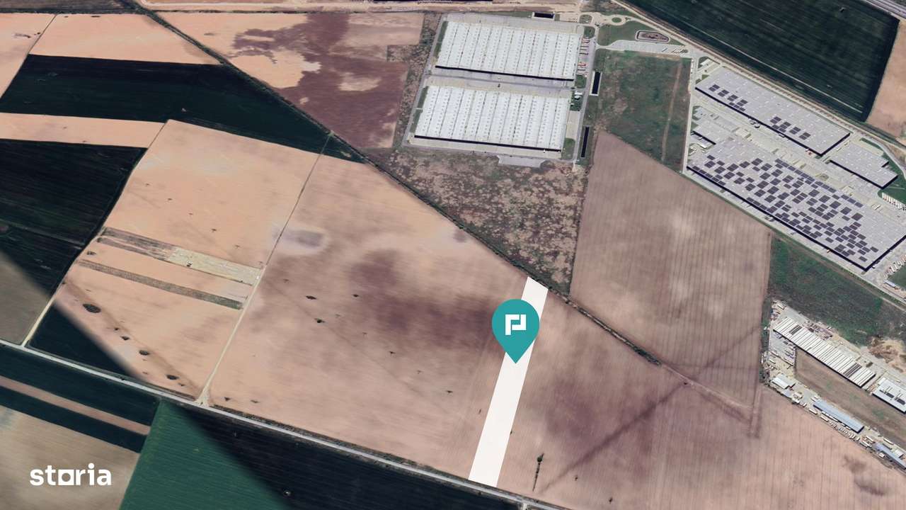 Teren intravilan agricol de vânzare pe A1 la km 23 - Imagine principală: 1/4