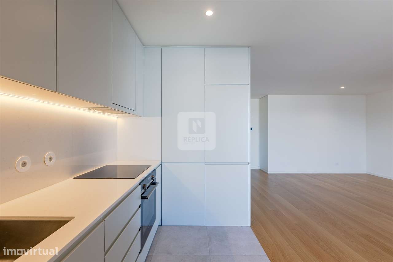 T2 Novo com Varanda Condomínio com Piscina em Canidelo - Grande imagem: 5/24