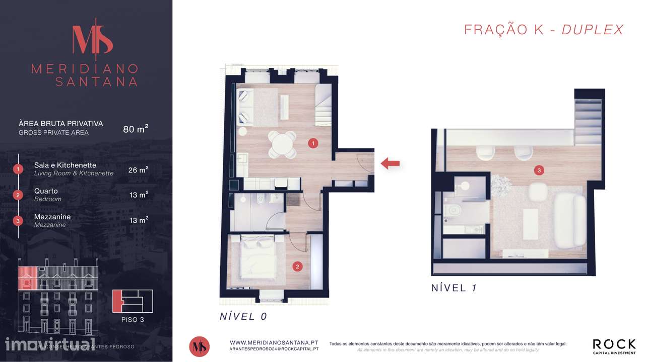 Generoso Apartamento T1+1 duplex em Arroios-5