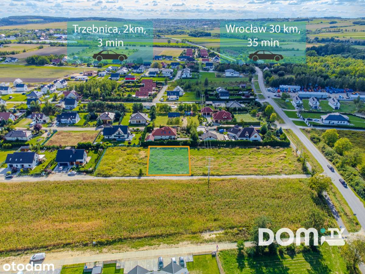 piękna działka, prostokątna, szybki dojazd - Pełny obrazek: 5/13
