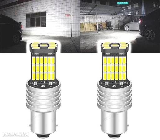 CANBUS LÂMPADA LED P21W LUZ REVERSAO - 1