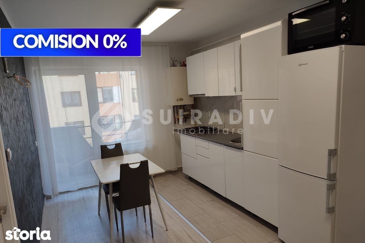 0% COMISION- apartament deocmandat+ balcon deschis- Floresti