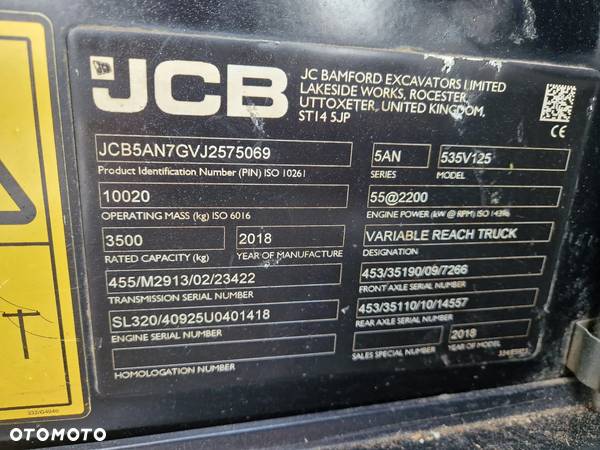 JCB 535V125, 535-125 - 9