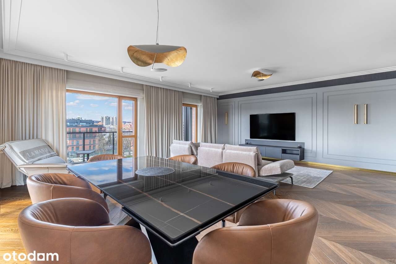 Apartament 128 m² nad Motławą | panoramiczny widok | centrum Gdańska - Pełny obrazek: 5/18