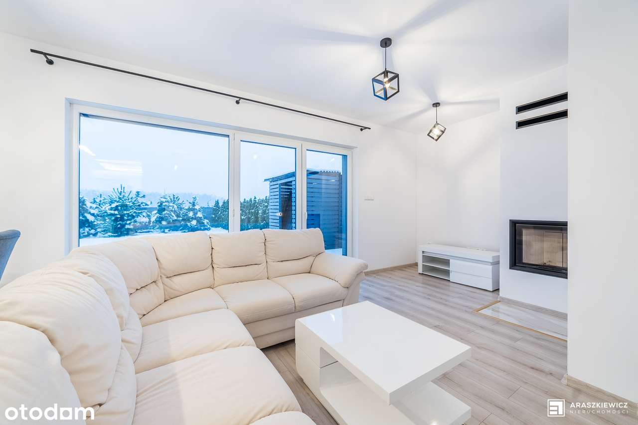 JASNY i nowoczesny dom 95m2 z widokiem na las, 500 m od jeziora!-13