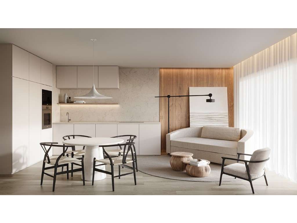 Apartamento T1 com garagem e arrecadação em palacete renovado em Li... - Grande imagem: 5/15