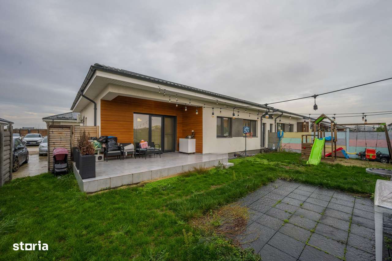 Vila parter mobilata si utilata Tunari-14