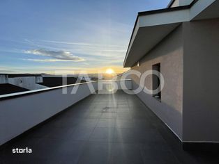 Penthouse cu 2 camere dressing 2 locuri de parcare terasa 57 mp Sibiu