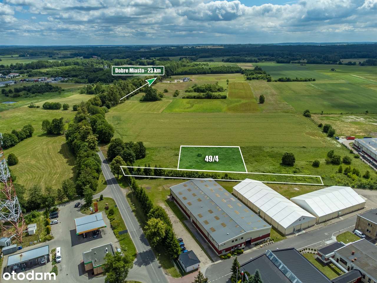 Działka komercyjna w Ornecie-8