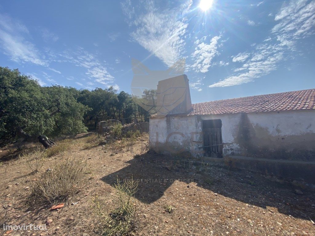 Herdade com sobreiros e casa para recuperar em Grândola c...