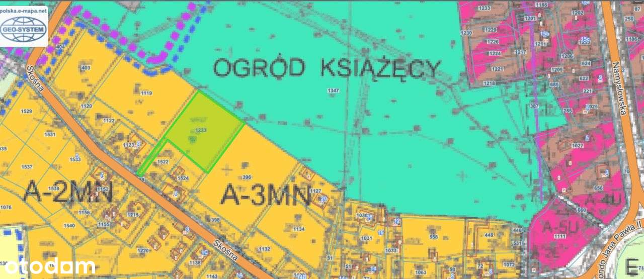 Piękna działka budowlana w Pokoju - Pełny obrazek: 5/5