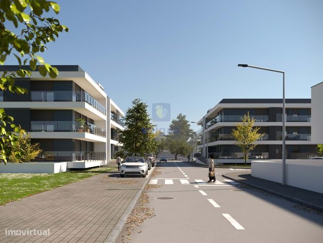 Apartamento T3 Novo em Leiria, Parceiros, com garagem dupla box fechad-17