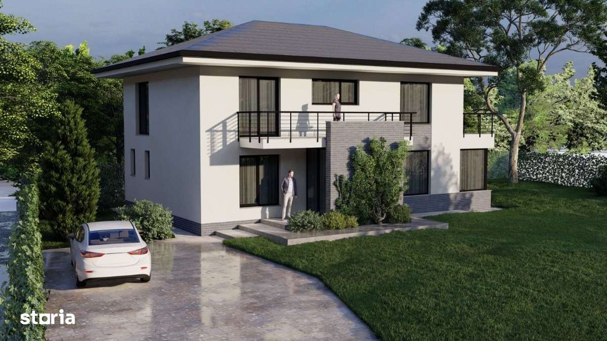 Vand CASA,VILA Noua P+1E 241,5Mp construit zona centrala BREAZA - Imagine principală: 1/18