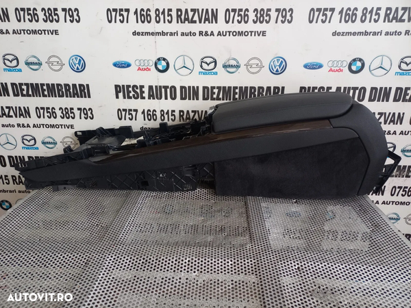 Cotiera Din Piele Bmw Seria 7 F01 F02 F03 F04 Volan Stanga Dezmembrez Bmw Seria 7 F01 F02 F03 F04 - 2