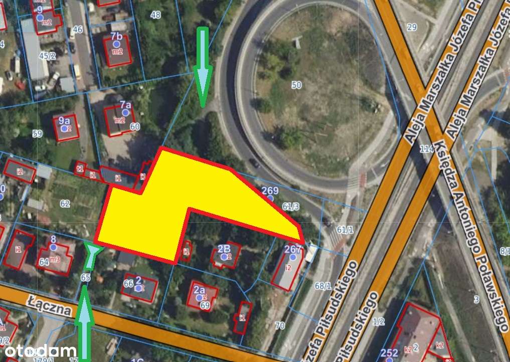 Działka pod MPZP z dużym potencjałem (mieszkaniówka lub usługi)-0