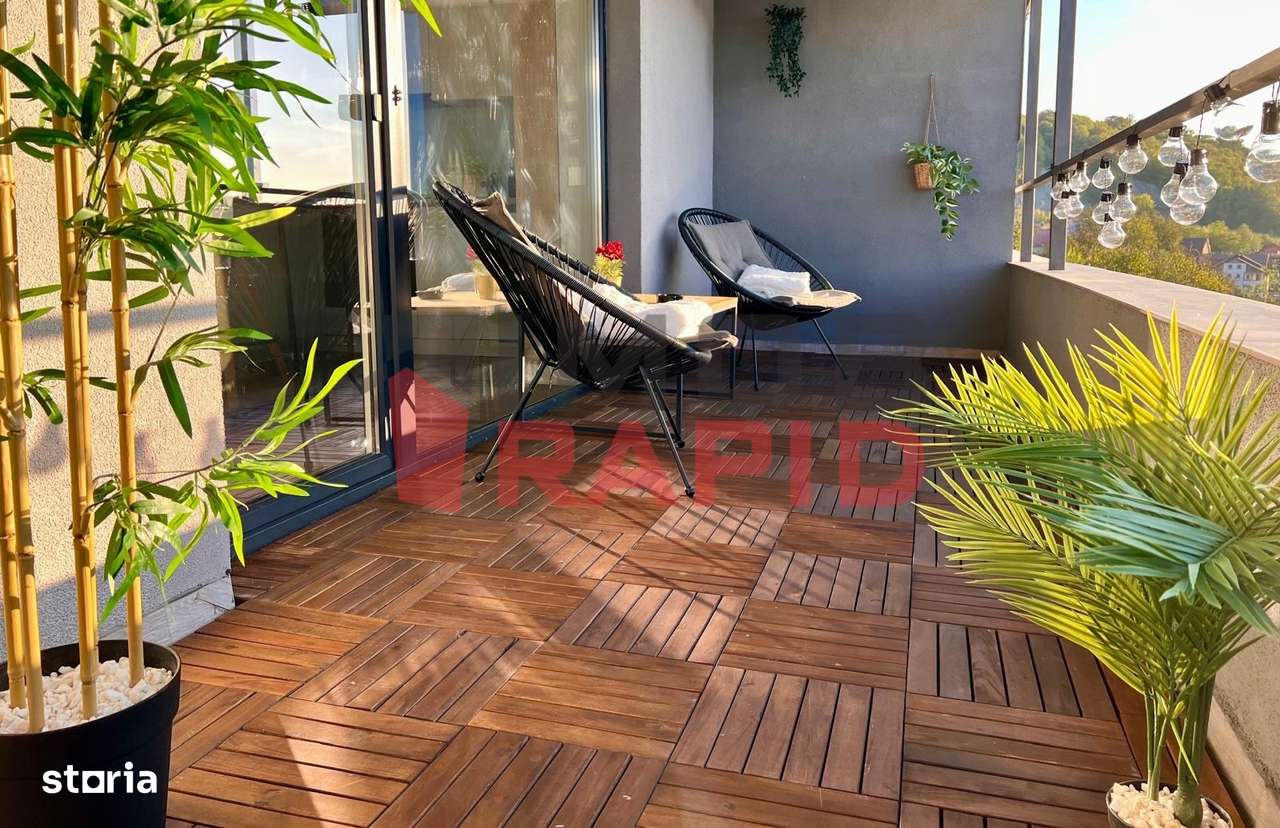 De inchiriat apartament de lux cu 2 camere și loc de parcare - Imagine principală: 4/9