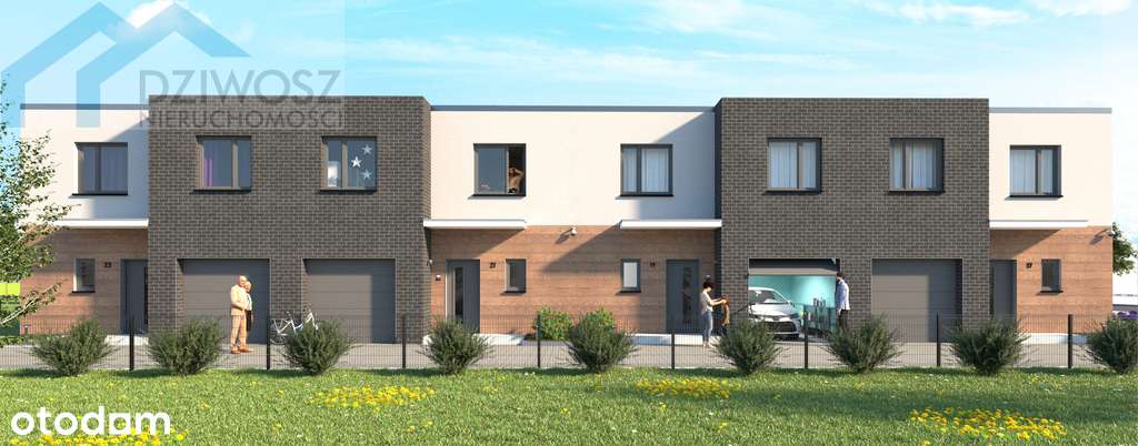 Nowoczesny szereg, 5 pokoi, garaż - Pełny obrazek: 2/6