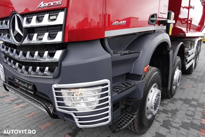 Mercedes-Benz ACTROS 4145 / 8x8 / MANUAL / CANAL SPATE - 13