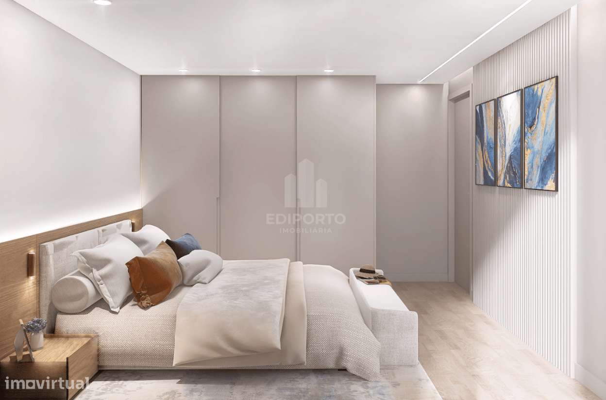 T4 Duplex Novo com 2 Lugares de Garagem e varanda no Bonfim - Grande imagem: 5/20