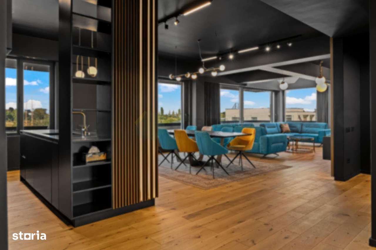 PENTHOUSE DE LUX – 3 CAMERE • DESIGN CONTEMPORAN • 108 MP UTILI + TERA-8