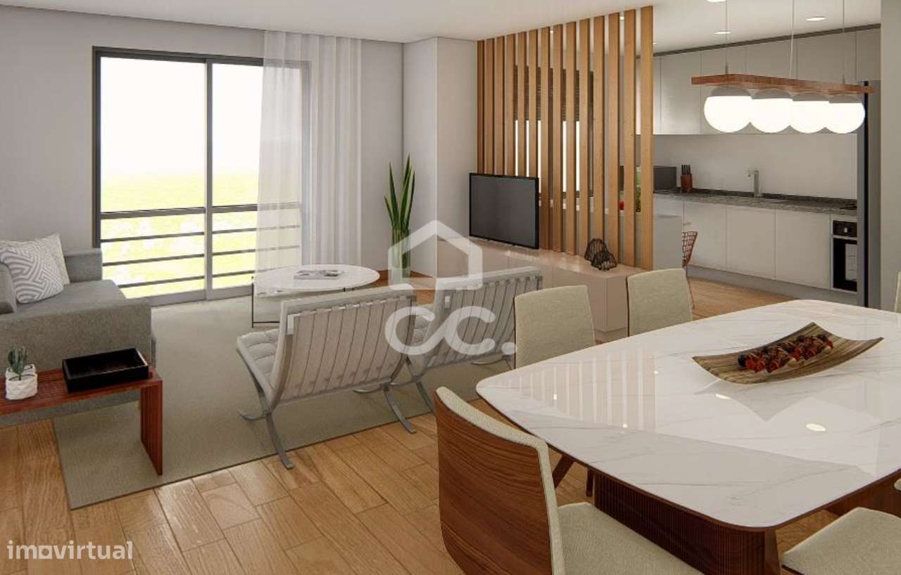Apartamento T3 novo com parqueamento-6